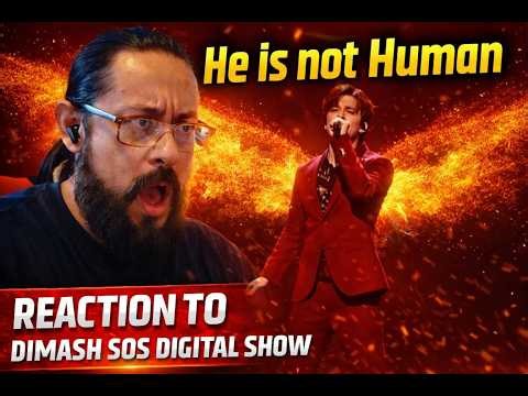 Reacting to Dimash SOS Digital Show I´m Shocked