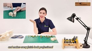 MORROWIND Small 6-Piece Needle File Set, Diameter 0.11" Length 5.51" Hardened Alloy Steel Mini File for Metal Wood Plastic, Includes Flat, Warding, Square, Triangular, Round, Half-Round, Yellow