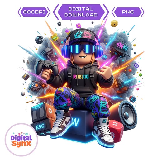 Roblox PNG Characters, Gamer PNG, Clipart Shirt Gamer Sublimation Design, Game Stickers,digital Download Gaming Png, Robl0x Clipart Gamer - Etsy