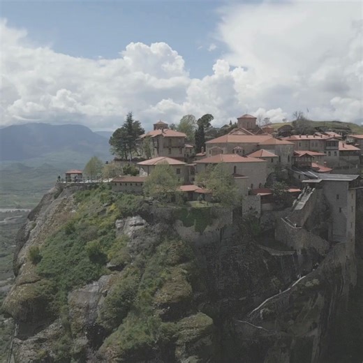1.4K views · 31 reactions | The Monastery of St. Stephen in Meteora, Greece, offers stunning views from its clifftop perch and is accessible via a bridge . This UNESCO World Heritage site dates back to the 14th century. #Meteora #MonasteryOfStStephen #Greece | Greece Art & Architecture | Facebook