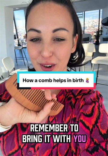 Did you know how a simple comb can help in labour? Have you used it or do you plan to use it? 💥💥If you want to learn more tools and resources start reading our international bestseller book: Hypnobirthing prepare for a positive birth 💥💥