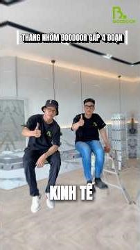 THANG NHÔM GẤP 4 ĐOẠN ✅ GIẢI PHÁP ĐA NĂNG CHO MỌI NHU CẦU LÀM VIỆC TRÊN CAO 🔥