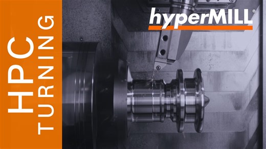 hyperMILL TURNING Solutions| High-Performance Turning Example | CAM-Software