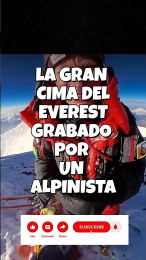 La Cima del Everest🏔 Alucinante!!!