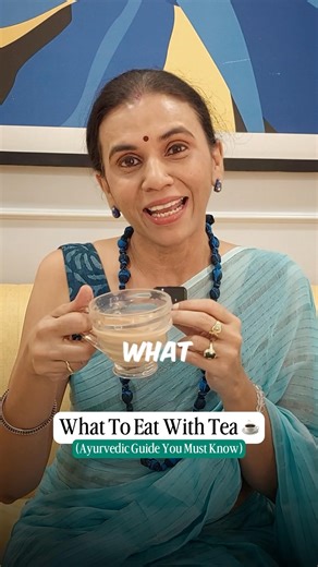 Chai ke sath kya Khayein??? 🤔 ☕️ | Best healthy snack pairing with Chai #teabenefits #shorts
