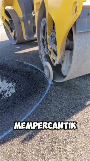 bagaimana aspal dipotong⁉️