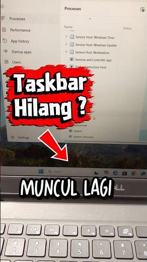 Taskbar hilang, simak apa itu taskbar & cara menampilkan taskbar hilang windows 11