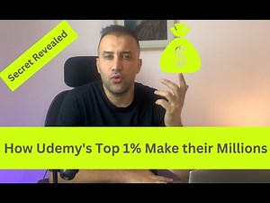 This is how you make money online with udemy