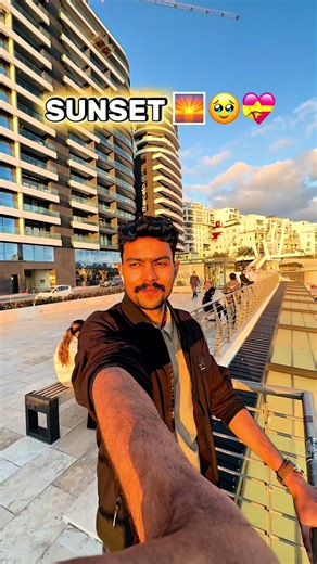 Beautiful Malta Sunset View 🌅