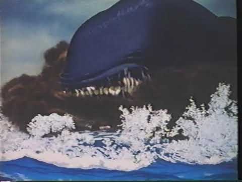 Pinocchio (1940) Escape from Monstro Scene (VHS Capture)