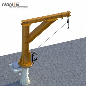 [Hot Item] High Quality 1t Manual Marine Davit Crane with Fem Standard for Boat