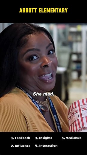 🎬 Abbott Elementary (S3 Ep.2) — “She Mad.”｜Ava Rewinds the Drama 📹😆#shorts