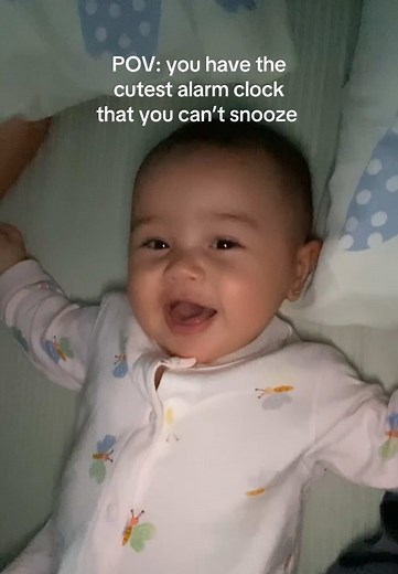 Boss Baby Alarm Clock Wake Up | Cute Baby TikTok Video