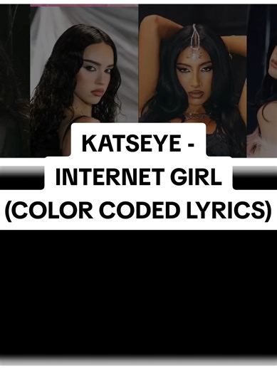YOUTUBE: K_KAYEN #KATSEYE #COLORCODEDLYRICS #INTERNETGIRL @KATSEYE