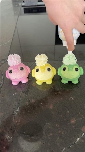 My blind-bottle shapeable shower foam from @andbeauty! #cute #diy #beauty #satisfying #adoptme