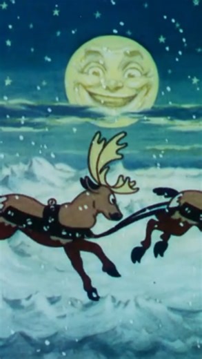 Classic Cartoon Nostalgia on Instagram: "Holiday magic at its best! 🎄 Santa’s Workshop (1932) #animation #cartoons #vintagecartoons #santa #christmas"