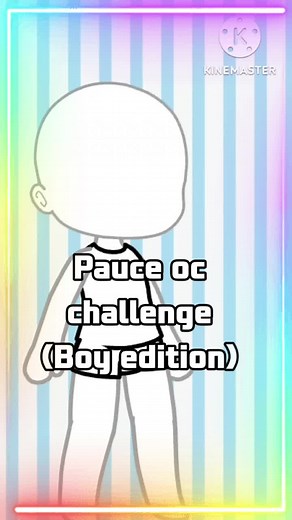 Pause Oc Challenge (Boy Edition) (Gacha Life)