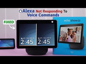 Amazon Echo Show 10: Alexa Not Responding? - Fix Voice Command!