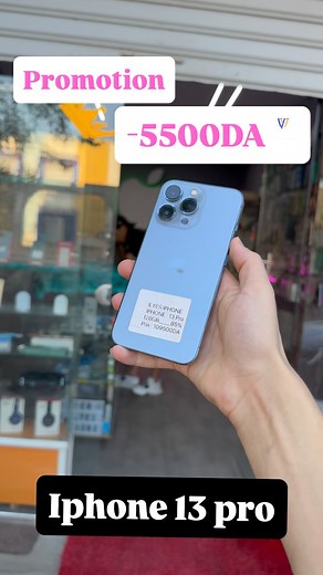  IPHONE 🍏13 pro🍎  Stokage 🚨128GB🚨  La garantie 15 jour❤️  Produit original✅  Batry 🔋85%🏆  Libèrer Officiel ✅  Face id active ✅  True ton active ✅  Produit original 100% ❤️  Num 0541260623 ‎توصيل 58 ولاية حتى لباب دار🌟 | Ilyes_iphone