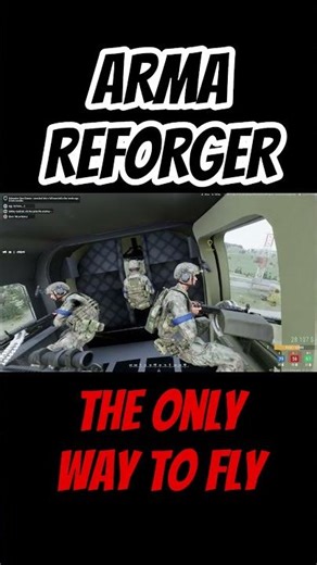the only way to fly |: ARMA REFORGER