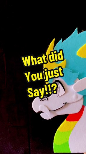 I’m sure Kip is safe to be around. I think. #OC #funny #friendgoals #dragonpuppet #paperdragon #viralvideo #DragonForge