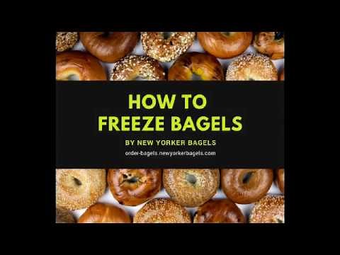 How to Freeze Bagels