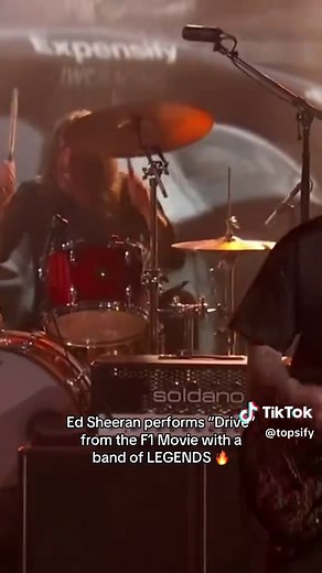 Ed Sheeran's 'Drive' Live Performance with Legends