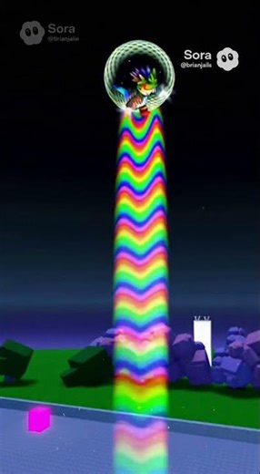 Roblox rainbow energy power showcase🌈 #superpower