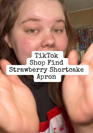 Exciting Strawberry Shortcake Apron from TikTok Shop