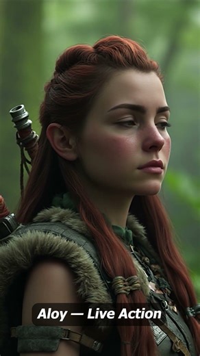 Aloy — Horizon Zero Dawn #aloy #horizonzerodawn #aiart #liveaction #FromFictionToReal