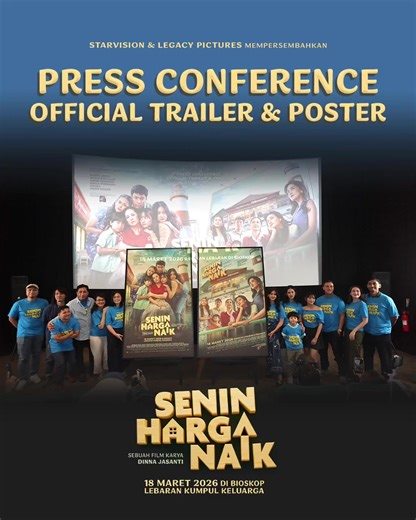 Film SENIN HARGA NAIK: Trailer dan Poster Resmi