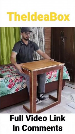 DIY Foldable C Table #table #spacesavingfurniture