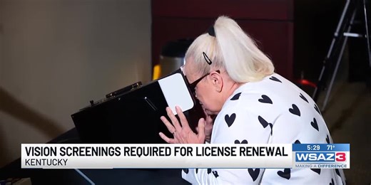 Kentucky requiring vision screenings for driver’s license renewals in 2025