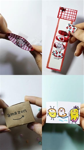 diy mini paper #diy #cute #craft #art #papercraft #thingstodo