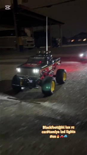 Blackfoot and hi lux rc#tamiya led lights customization impressive かくいう😊❤️😎🔥