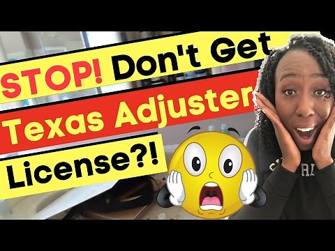 🤠 How to Get Texas Claims Adjuster License (March 2022) (Cold Hard Facts)