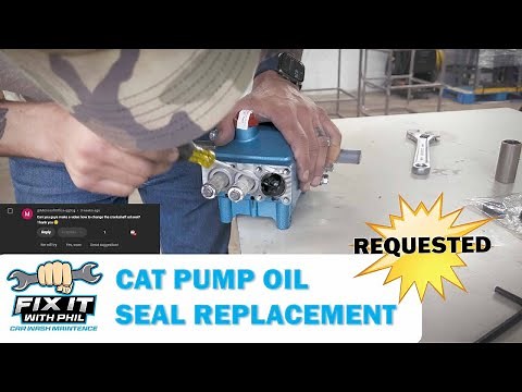 Fix It With Phil: Learn How To Easily Replace The Oil Seal On Your Cat Pump 5CP