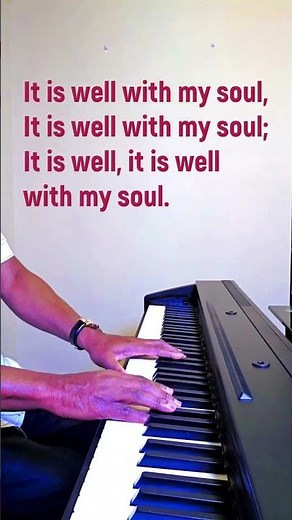 It Is Well with my Soul | Piano Instrumental Hymn with Lyrics