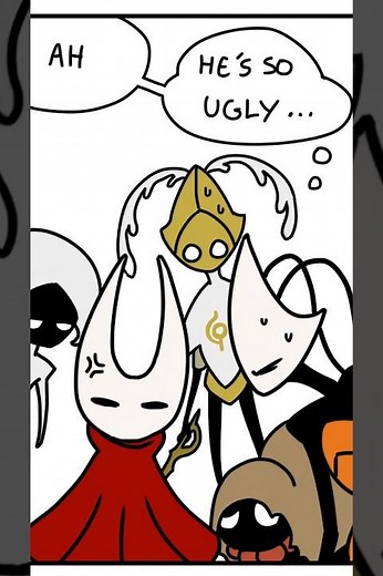 Nobody Likes Grindle #hollowknight #silksong #comics