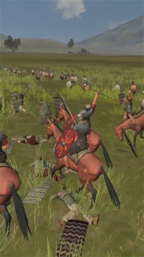 Roman cavalry attack fleeing Armenian infantry | Total War Rome II