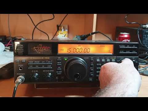 Icom IC737A HF Transceiver 0 to 30mhz...one of Icoms little beauties for sure😁😁😁