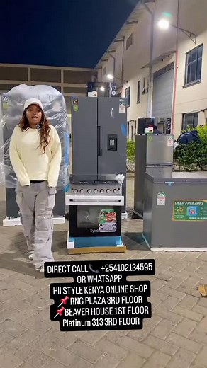 DIRECT CALL📞 254102134595 OR WHATSAPP Shop with us at RNG Plaza, 3rd Floor, Shops FC8 and FC9, along Ronald Ngala Street. We stock shoes, carpets, suitcases, smart watches, tablets, and water bottles. We are open Monday to Sunday, 8:30 AM to 7:30 PM. We also have branches at: Beaver House, Mezzanine Floor, Shop M30 Tom Mboya Street Kitchenware, utensils, duvets, bedsheets, and curtains Superior Centre, Basement Shop B4 Next to HH Towers, Kenyatta Avenue Electronics, appliances, men's and women'