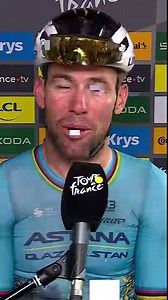 Mark Cavendish reaction to winning stage 5 of the 2024 Tour de France! Cavendish has the record of 3️⃣5️⃣ TDF stage victories! #TDF #TDF2024 #tourdefrance #markcavendish #gcn #globalcyclingnetwork #cycling #cyclinglife | Global Cycling Network