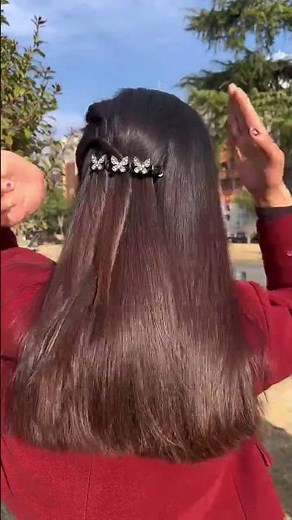 Simple Hair Clip Style Tutorial 💁‍♀️