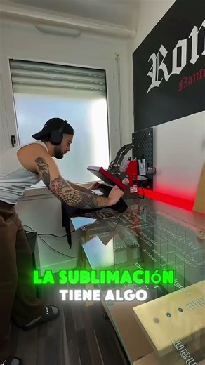 asi es como puedes estampar en camisetas #sublimacion #shorts