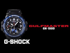 CASIO G-SHOCK GULFMASTER GN-1000 product video