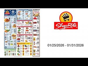 ShopRite Weekly Ad - 01/25/2026 - 01/31/2026