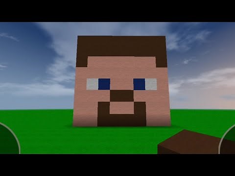 Como armar la cara de steve en minecraft