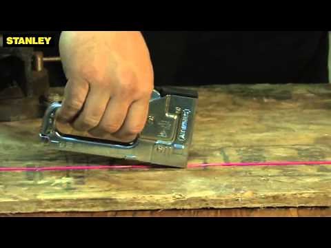 Video de como utilizar la Engrapadora Stanley Tr45