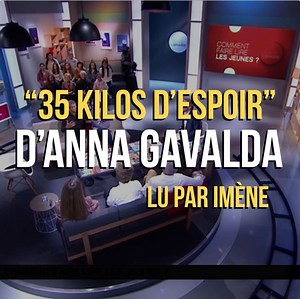 🙏Merci à Imène pour cette très belle lecture du livre "35 kilos d'espoir" (Bayard Jeunesse) d'Anna Gavalda ! 📆Si l'opération Les petits champions de la lecture vous intéresse, vous pouvez vous y inscrire jusqu'au 10 janvier : https://www.lespetitschampionsdelalecture.fr/ 📺L'émission est disponible en replay sur le site de France 5 : https://bit.ly/2Siudxh | La Grande Librairie